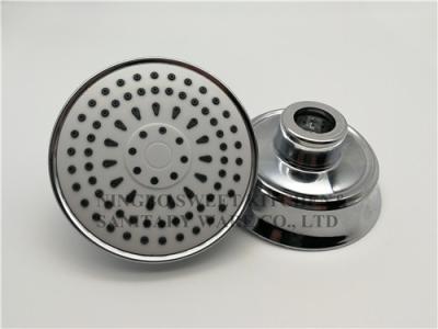 China ABS plastic material 4inch round chrome plating shower head top shower rain shower wholesale for sale