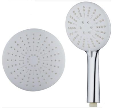 China High quality chrome plating shower head hand shower top shower spray shower set three flows for sale