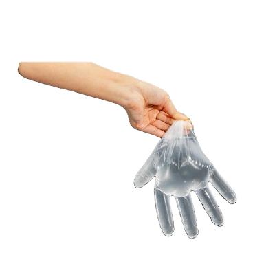 China Low Price Injection Matte Embossing Household CPE Grilling Cleaning Gloves for sale