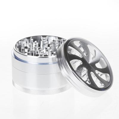 China New-fashion 63MM bulk aluminum alloy smoking accessories smoking grinders LV630P for sale