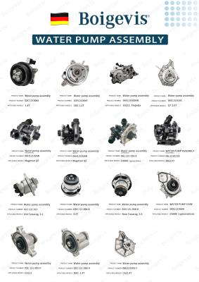 China 2.0T 1.8T Diesel Engine Water Pump 06K121600C 06K121600E 06L121600D 06L121111H 06L121600B 06L121111M for sale