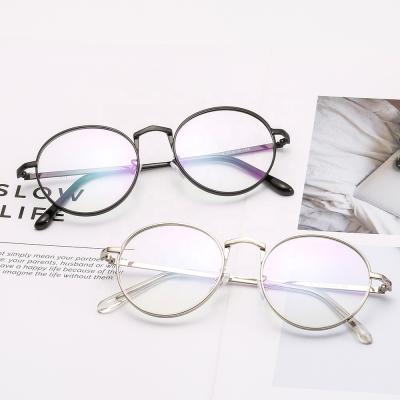 China China Wholesale Round Optical Glasses Glasses/Reading Glass Sunglasses/Myopia Frames Optical Eyewear With Custom Logo for sale