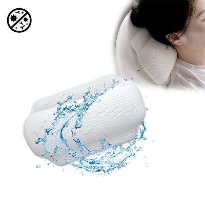 China New Design Sustainable 3D Air Skin-Friendly Mesh Super Permeable Soft And Air Spa Bath Pillow for sale