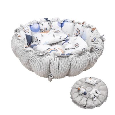 China New Style Durable+adjustable+Mobile 100% Cotton Soft And Universal Baby Sleep Nest Sofa For 1-36 Months Babies for sale