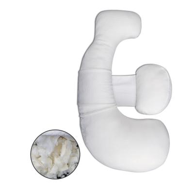 China New Design Comfort Ergonomic Pregnancy Pillow Folded Maternity Pillow For Pregnant Women for sale