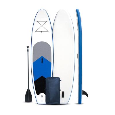 China BOYS OEM Factory Direct Sale Blue and White Single Surfboard for sale