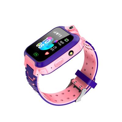 China Q12 GPS navigation kids smart watch with sim card IP67 SOS camera smartwatch phone GPS tracker watch kids waterproof for sale