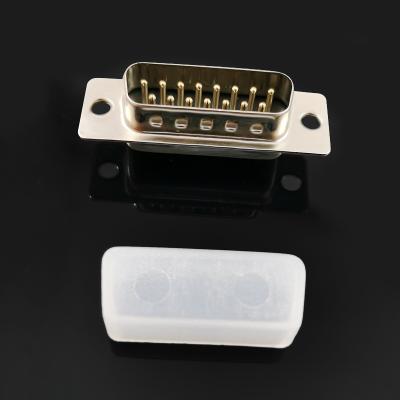 China VGA/DB-9G/RS232/COM/D-SUB Connector Silicone Rubber Dust Cover Anti Dust Plug Electronic Male Female Cap for sale