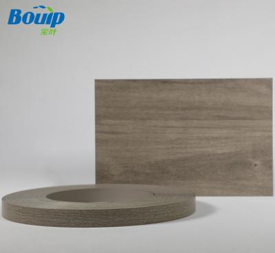 China High quality decoration grain PVC dark edging best selling dark edging wood strip for sale