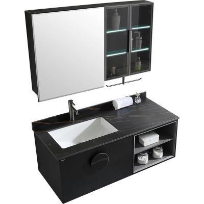 China Modern Luxury Home Bathroom Furniture Vanity Table Bathroom Vanity Cabinets Bathroom Mirror Cabinet for sale