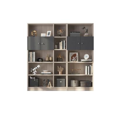 China Customized multi-function bookshelf household combination bookcase study floor shelf living room modern single door bookcase storage for sale