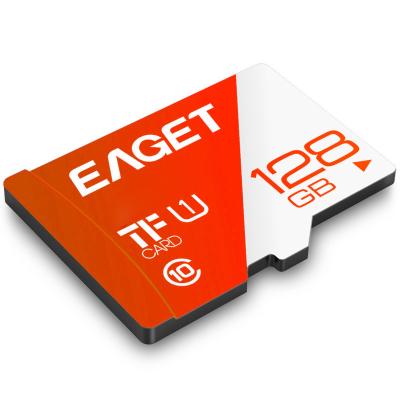 China Original High Speed ​​EAGET8/16/32/64/128/256GB Class10 TF UHS-I Card Memory Card Flash For Phones Tablet SD Card T1 for sale