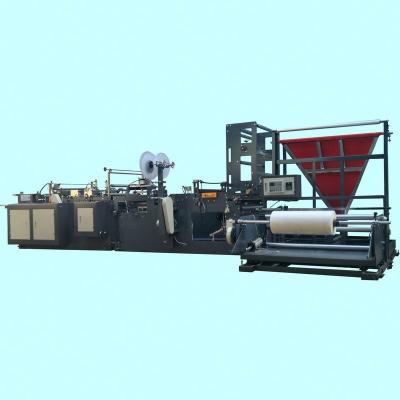 China Factory New Product Automatic Plastic Folding Top Selling Shopping Bag Making Machine Price for sale