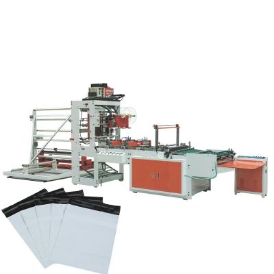 China Factory High Quality Plastic Express Courier Bag Dot Cutting Making Machine for sale