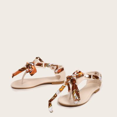 China New lightweight design accepts stylish beach customized indoor outdoor ladies open-toed flat sandals for sale