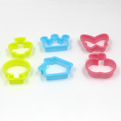 China Viable Kids Colorful Play Dough Cutters for sale