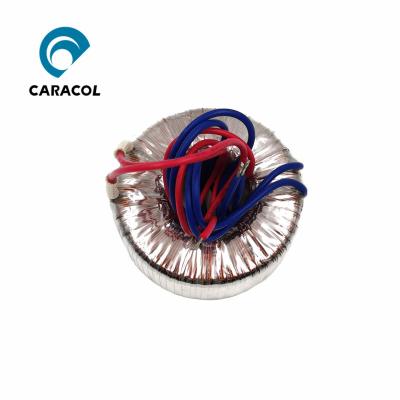 China 50/60HZ audio power amplifier 220 volt to 12 volt DC toroidal transformer for sale