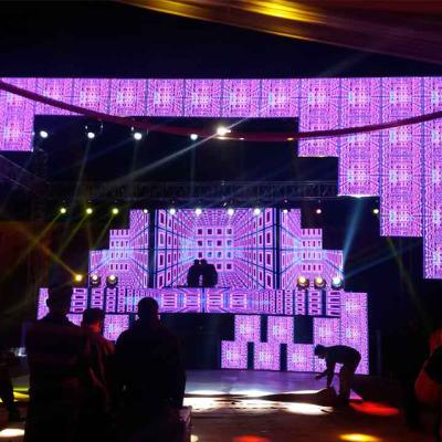 China Outdoor outdoor led wall display 500*500mm P3.9mm, P4.8mm led display outdoor for sale