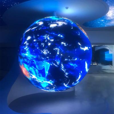 China Enbon Indoor LED Ball Screen Diameter 2.5m P3mm Indoor Creative LED Display for sale