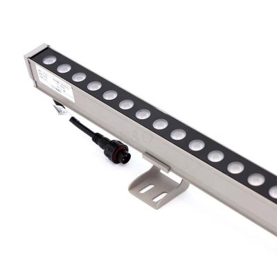 China Hotel factory aluminum profile RGB 24V ip65 LED linear lighting linear light for outdoor building for sale