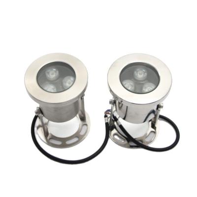 China Waterproof outdoor garden pool dmx ip68 rgb pool underwater led spot light for sale