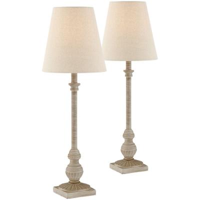 China Modern Canada Best Wholesale Price Polyresin Tall Buffet Table Lamp For Hotel Home Dining Room Decorative for sale