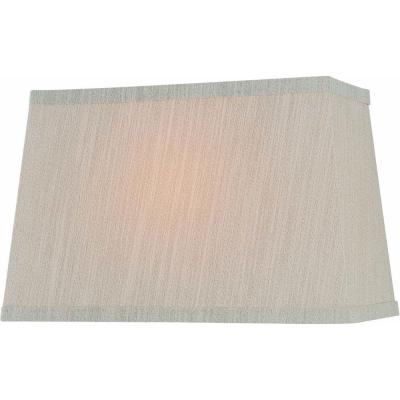 China Wholesale Price Modern Rectangle Beige Lamp Shade With Spider Assembly For Floor Lamp for sale