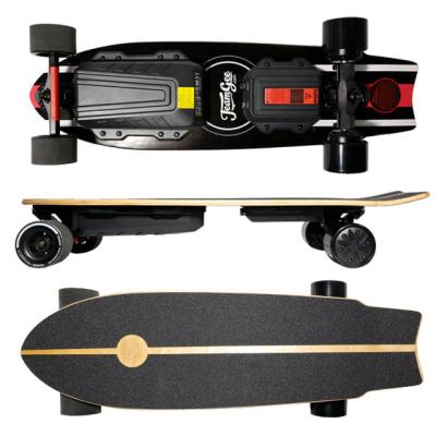 China Adult Us warehouse Drop ship Teamgee intelligent Canadian maple decks fast E-skateboard 4 wheel long board skateboard electric for sale