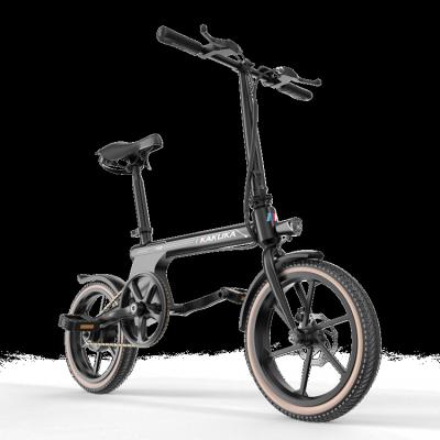 China Aluminum Alloy Manufacturer sale 36v 7.5Ah adjustable electric bike aluminum alloy 16 inch mini ebike 250w LCD display electric city bike for sale