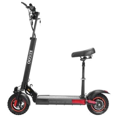 China Unisex China manufaturer cheap price Kugoo Kirin M4 pro electric scooter with seat powerful off road adult folding electric scooters for sale