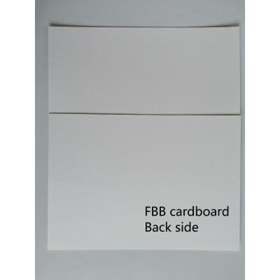 China Waterproof High Quality White Cardboard Cardboard Fbb Paperboard Suitable For High End Cigarette Packaging for sale