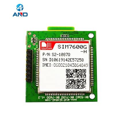 China 4G SIM7600G Breakout Board, Mini SIM7600 G-H CAT 4 Kits, SIM7600G-H Module Board with 4G Gps Antenna for sale