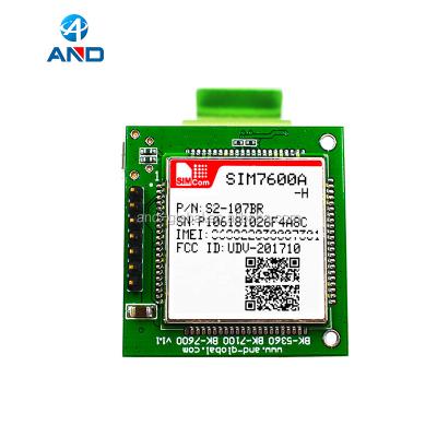 China SIMCom SIM7600A-H LTE CAT-4 US Audio, SIM7600A-H Test Board 3.3v TTL Mini Logic 1pc WITH GPS AND 4G ANTENNA BK-SIM7600A-H for sale