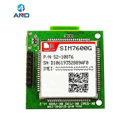 China New LTE CAT1 mini SIM7600G module board, SIM7600G breakout core board BK-SIM7600G model 1pc WITH GPS AND 4G ANTENNA BK-SIM7600G for sale