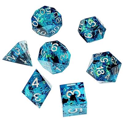 China Table games 7 dice dnd d3 d100 dice dice dnd rpg set for dnd for sale