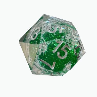 China Nontoxic. Eco-friendly polyhedral liquid-core dungeons and resin dies dragons for role playing new games board role-playing cutting edge bulk dies for sale