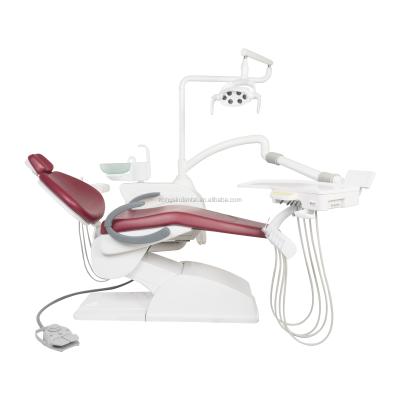 China DF-301B Dental Equipment Acrylic Chair Unit with LED x-film viewer for sale