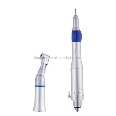 China Metal Key Type Low Speed ​​Dental Hand Piece With Contra Angle, Air Motor, Straight for sale