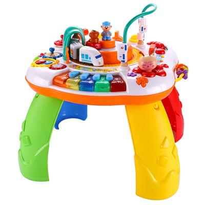 China Multifunctional Interactive Table Baby Active Learning Parent-children Infant Study Toys For Early Brain Development for sale