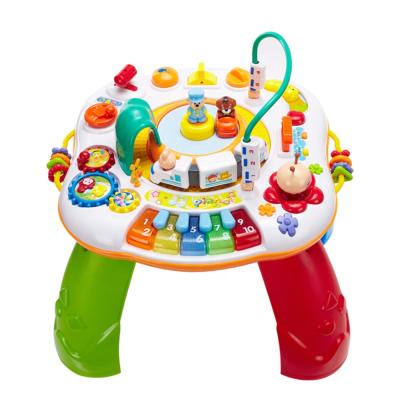 China Wholesale Music Children Educational Toy Kids Playing Table Learning Activity Musical Board For Baby for sale