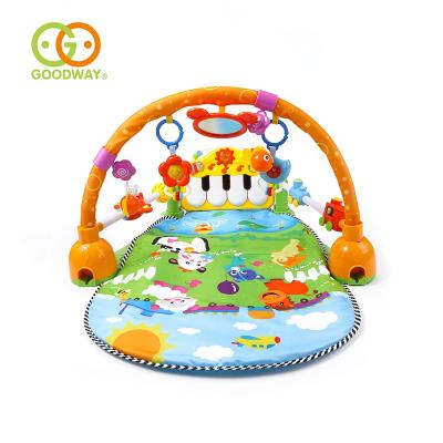 China Non-Toxic Baby Care Soft Mat Toys Newborn Fitness Frame For Activity Playing Game for sale