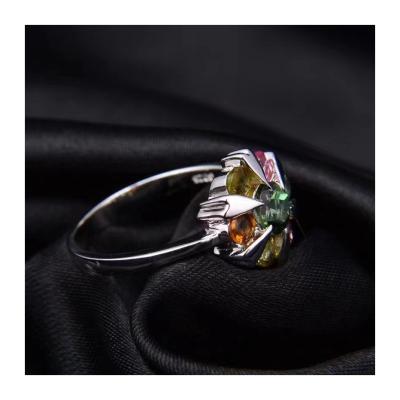 China Fashionable And Soft CLASSIC Brazilian Natural No. 11-16 Ring Mouth Of Ring With Favorable Price At Of Tourmaline. for sale