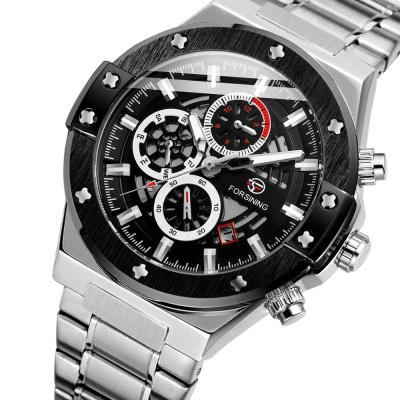 China Water Resistant China Factory Forsining New Men Watch Automatic Water Resistant Log Custom Wristwatches for sale