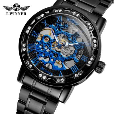 China 2021forsining Reserve Winner Luxury Skeleton Watch Automatic Mechanical Watch Men Power Men's Watch For Wrist Men's Skeleton Watches for sale