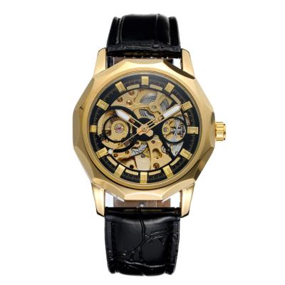 China 2021 Big Discount Promotion Lowest Price Power Reserve Stock Man Cheap Wrist Watch Men Automatic Mechanical Skeleton Watches for sale