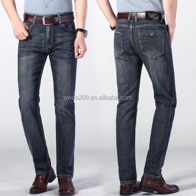 China Viable New Design Men's Jeans 2021 New Design Men's Business Denim Pants Zipper Flight Men's Casual Jeans for sale