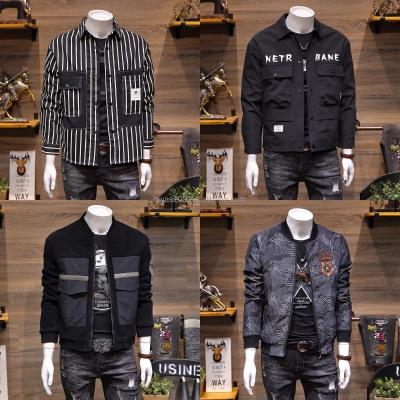 China Men's Bomber Jacket Fashion Windproof Sports Jackets Waterproof For Mens Casual Mens Jackets Coats for sale