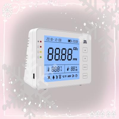 China OEM Customize Digital Temperature and Humidity CO2 Controller For Indoor Wall CO2 Detector SA1200 for sale