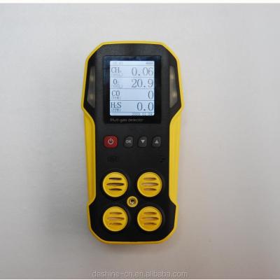 China ODM offer for portable biogas detector with infrared CH4, CO2 sensors and electrochemical H2S, O2 sensors SAZQ for sale