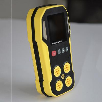 China Portable Gas Detector for SA500 Waterproof Portable O2 Multi Gas Monitor for CO2 CH4 O2 H2S CO SO2 for sale